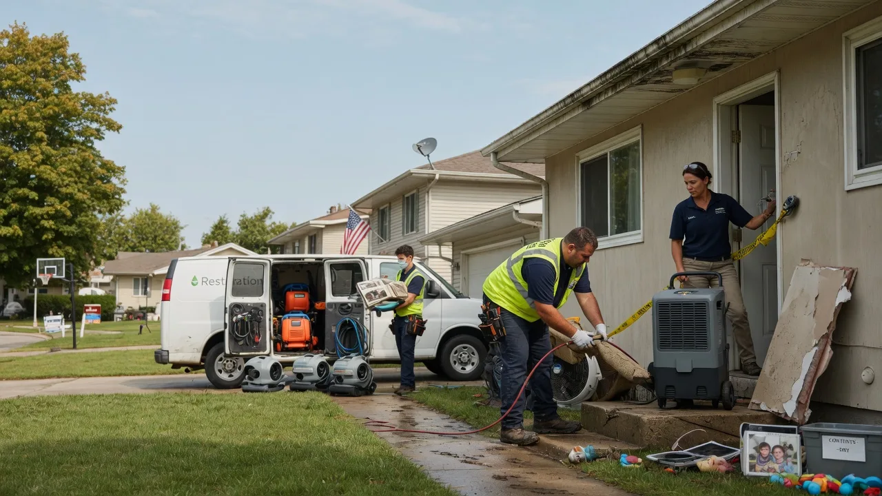 Water Damage Restoration in Bonnie, IL near me
